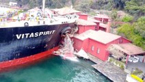 Boğaz'da Yalıya Çarpan Geminin Kaptanı: Gemi Yan Dönseydi Ölümlü Kaza Olabilirdi