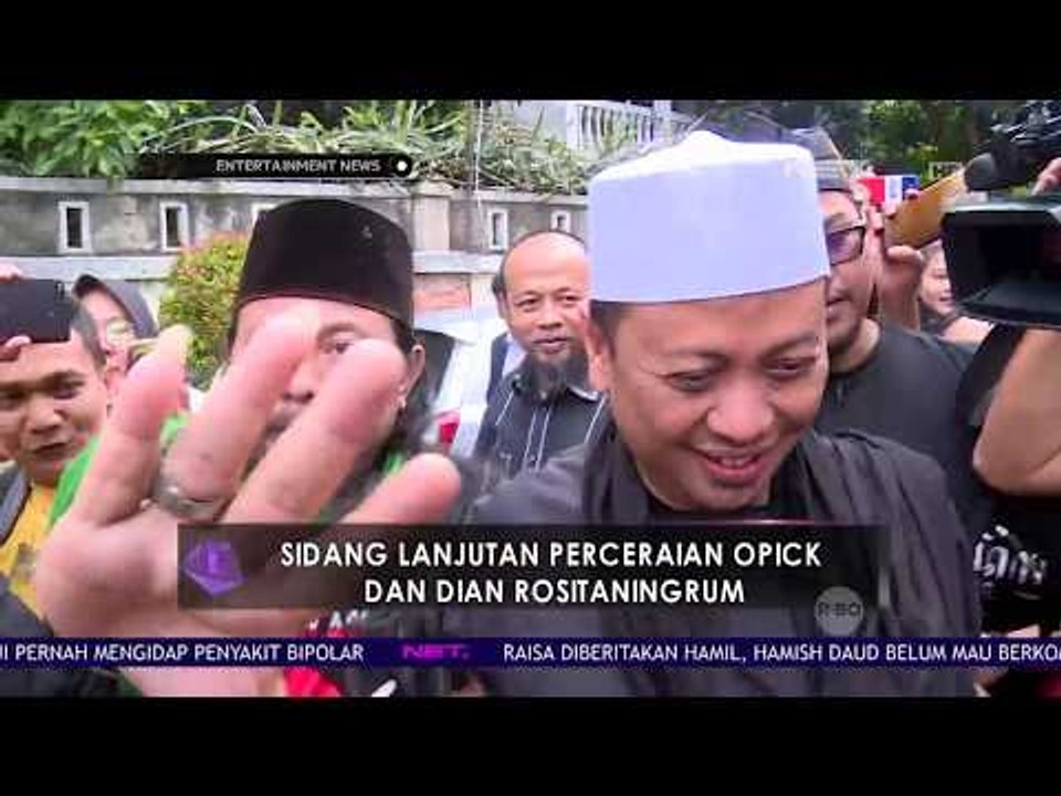 Sidang Lanjutan Perceraian Opick Dan Dian Rositaningrum