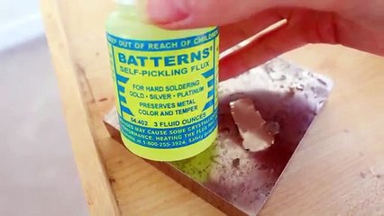 HOW TO MAKE A HAMMERED STERLING SILVER RING