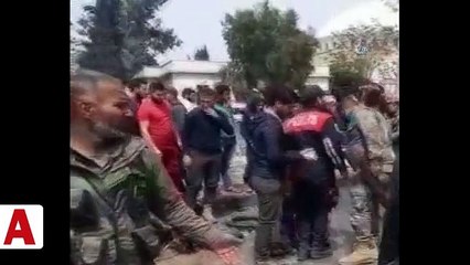 Azez�de bombalı saldırı