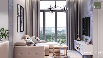 Sắc trắng tinh khôi tại căn hộ Vinhomes Central Park