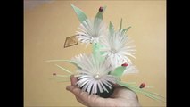 Best Out Of Waste Plastic Can transformed to Wonderful flowers showpiece