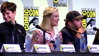 FANTASTIC BEASTS AND WHERE TO FIND THEM Comic Con - Eddie Redmayne, Ezra Miller, Katherine Waterston