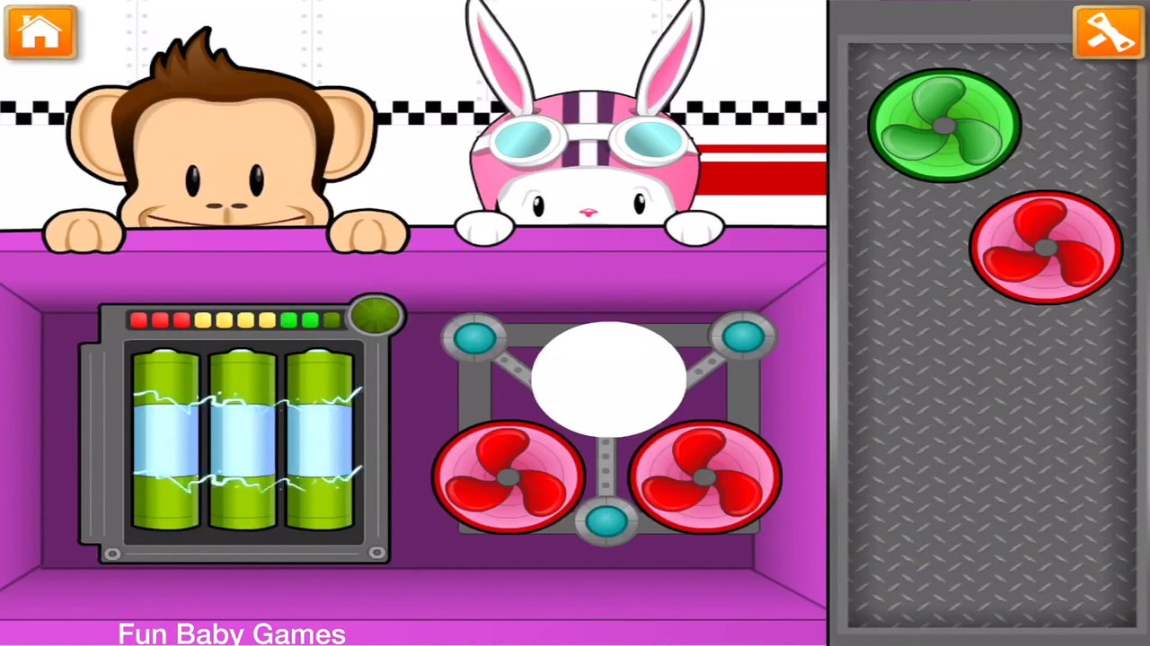 Learning Game for Kids - Monkey Preschool Fix It - Kids Learn Colors Numerals and Shapes