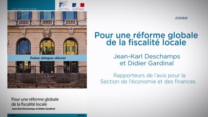 Pour une réforme globale de la fiscalité locale - cese