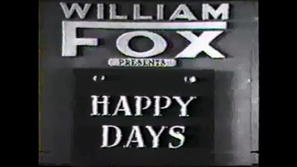Happy Days (1929) Pt. 1 - Charles Farrell, Janet Gaynor, George Jessel, El Brendel, Ann Pennington, Victor McLaglen