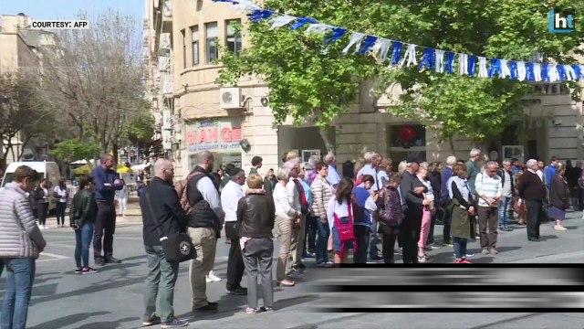 Israel observed two minutes of silence to remember Holocaust victims