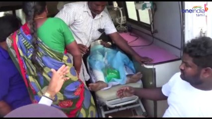 மின்சாரம் தாக்கி உயிருக்கு ஆபத்தான நிலையில் பாமக நிர்வாகி- வீடியோ