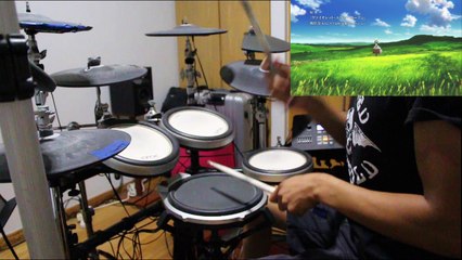 Violet Evergarden OP【"Sincerely" by TRUE】 - Drum Cover (60FPS) [叩いてみた] "Sincerely" by TRUE