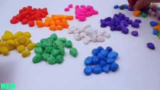 Learning Colors Contest and Mixing Colors Educational VIDEO for Kids-GLASS Marbles