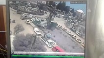 Azez Meclis Binası Yakınında Patlama (2) - Güvenlik Kamerası