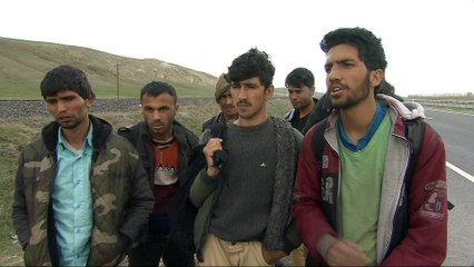 Afghan refugees describe treacherous journeys to Turkey