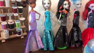 How to make a Monster High Mermaid Dress