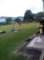 Latihan Persija Jakarta di Lapangan Sutasoma, Halim Perdanakusuma jelang hadapi Johor Darul Ta'zim pada Selasa (10/4/2018) di Stadion Utama  Gelora Bung Karno.