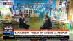 Emmanuel Macron: Une heure d'interview du Président de la République à 13h sur TF1 résumée en 200 secondes