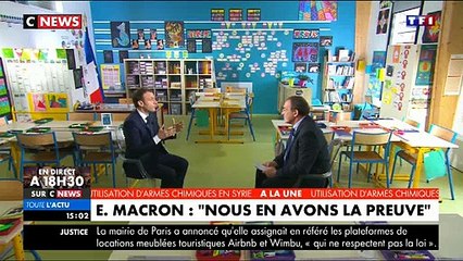 Emmanuel Macron: Une heure d'interview du Président de la République à 13h sur TF1 résumée en 200 secondes