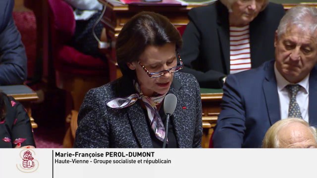 Marie-Françoise Perol-Dumont : question d'actualité du 10 avril 2018