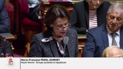 Marie-Françoise Perol-Dumont : question d'actualité du 10 avril 2018
