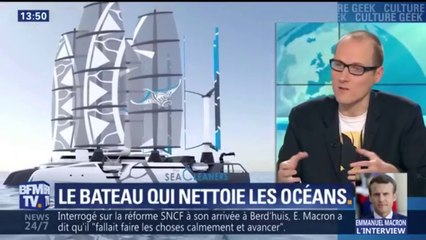 Ce bateau mangeur de plastique pourrait netttoyer l'océan d'ici 2023