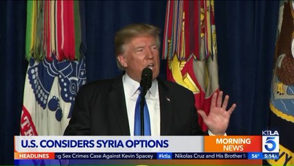 Trump Says Syria Attack Could Be 'Very Soon or Not So Soon at All'