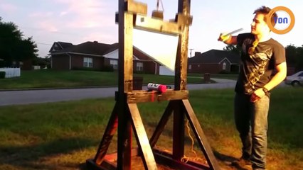 Une mauvaise idée avec cette bombe de peinture