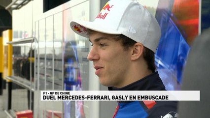 Grand Prix de Chine - Gasly en embuscade