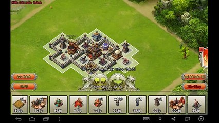 Xếp nhà Game Đại Chiến Tam Quốc ( Clash of Kingdoms ) Đại Quân Danh cấp 6 _ Giữ Quan Chức