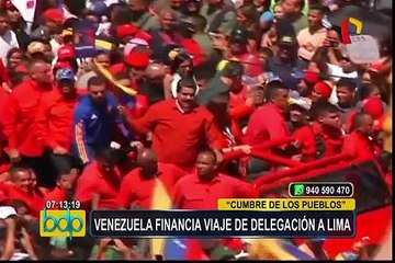 Cumbre de los Pueblos: Venezuela financia viaje de delegación a Lima