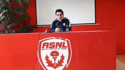 AC Ajaccio-ASNL : la conférence de presse d'avant-match de Didier Tholot