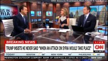 Breaking News- Trump insists he never said 'When an attack on syria would take p_HIGH