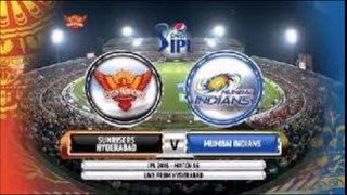 Rohit Sharma Fall on Wickets on 7th Match . Sunrisers Hyderabad vs Mumbai Indians