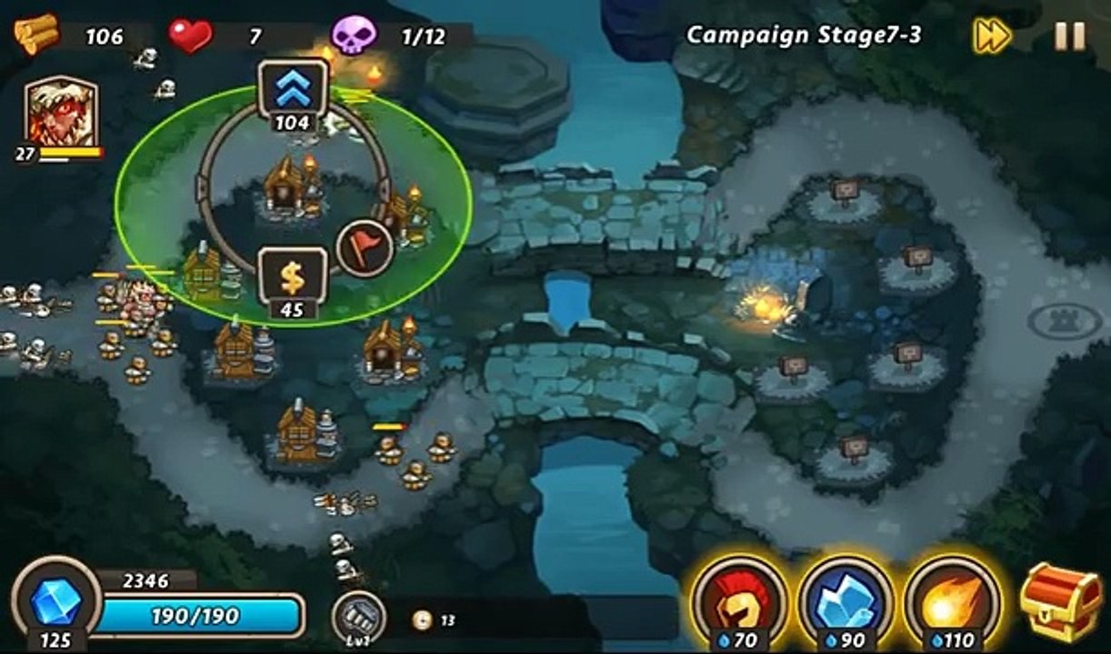 Castle Defense 2 - [7-3] #21 (3 Stars) [HD] - Joy Of The Dead