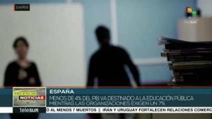 España anuncia subidas mínimas en el presupuesto para la educación