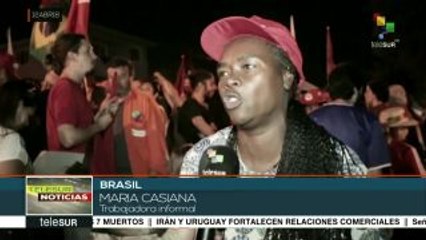 Pueblo afrodescendiente en Brasil exige la libertad de Lula