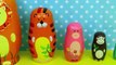 Surprise Toys Zoo Animal Nesting Stacking Cups Learn Colors & Animals with Surprise Eggs & Toys