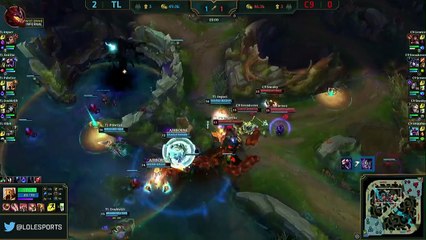 Cloud9 Sneaky With The Quadra Kill