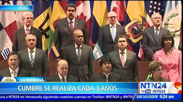 Cobertura NTN24: Embajador de Colombia ante la OEA habla desde la VIII Cumbre de las Américas