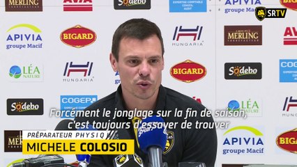 Le Point Presse Stade Rochelais / Castres