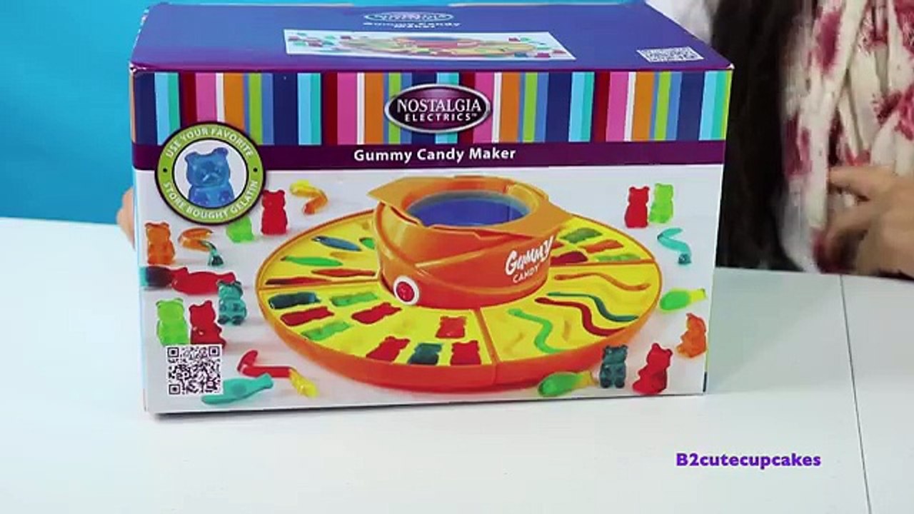 GUMMY CANDY MAKER |DIY Gummy Bears Fish Worms|B2cutecupcakes