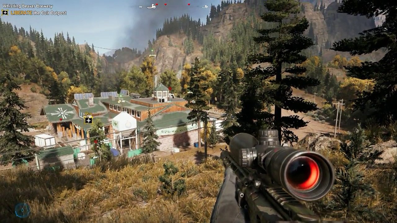 Far Cry 5 Gameplay Walkthrough WHISTLING BEAVER BREWERY Liberated