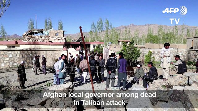 Afghan district governor among seven killed in Taliban attack