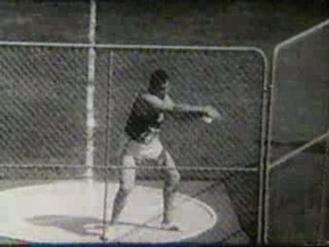 Athlé lancer disque Jay Silvester