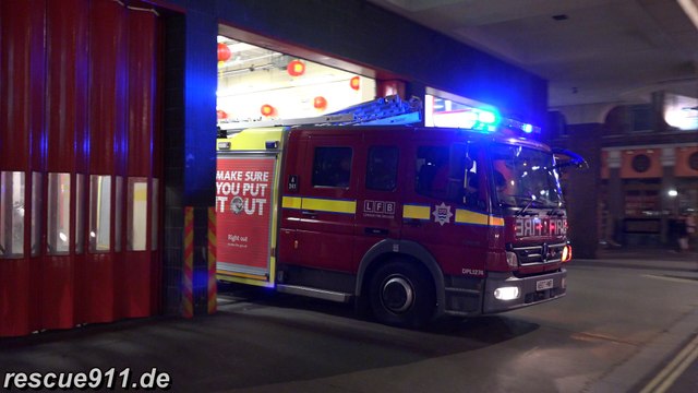[London Fire Brigade] Pump ladder A241 LFB Soho