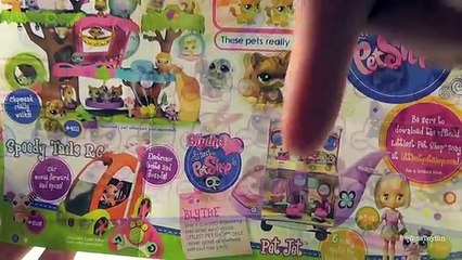 Littlest Pet Shop Walkables Horse and Guinea Pig Review! by Bins Toy Bin