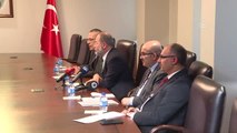 Başbakan Yardımcısı Akdağ, KKTC Çalışma ve Sosyal Güvenlik Bakanı Çeler'i Kabul Etti