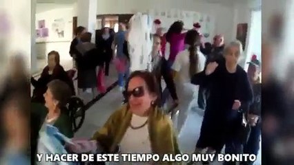El Despacito arrasa en residencia de ancianos