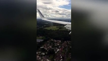 Cuando el tren de aterrizaje de Ryanair falla