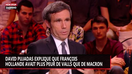 François Hollande plus effrayé par Valls que par Macron ? David Pujadas balance (vidéo)