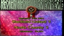 Sheffield United - Notts County 17-09-1991 Division One