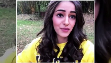Ananya Panday sweet message for her fans | first look of Student Of The Year 2